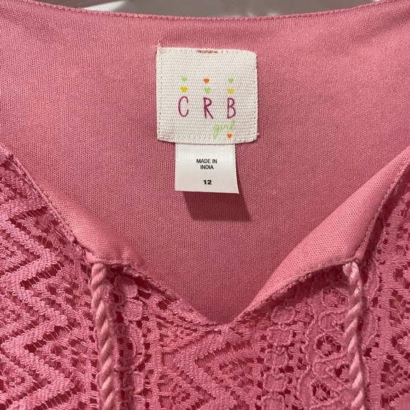 CRB girl Pink lace dress - Picture 2 of 3